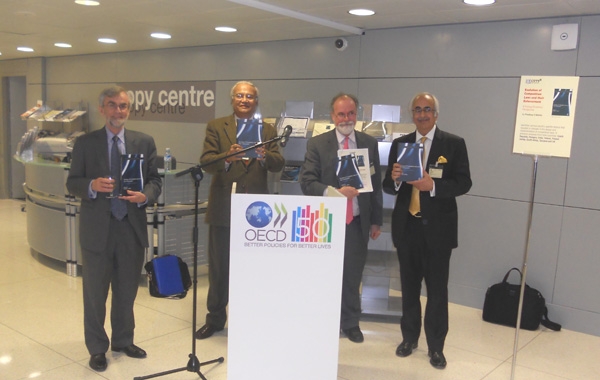 On the occasion of the book launch “Evolution of Competition Laws and their Enforcement — A Political Economy Perspective” at the 11th OECD Global Forum on Competition at Paris, on February 16, 2012