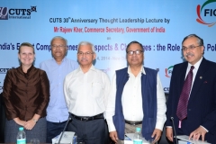 On the Occasion of 17th CUTS 30th Anniversary Lecture by Rajeev Kher on "India's Export Competitiveness, Prospects & Challenges: The Role of Trade Policy" at New Delhi, on April, 2014