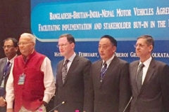 On the occasion of launch of the project, ‘Bangladesh-Bhutan-India-Nepal Motor Vehicles Agreement: Facilitating implementation and stakeholder buy-in in the BBIN sub-region’ at Kolkata on February 16-17, 2017