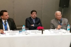 Chairing the session on South Asian common positions at South Asian Economic Summit Xth edition in Kathmandu on 15/11/17 on the #WTO MC11 at Beunos Aires. Prof Biswajit Dhar of JNU and Mr T N Gyawali, JS, Nepal's Commerce Ministry