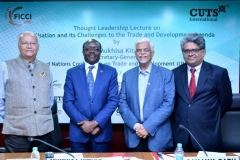 Mukhisa Kituyi, SG, UNCTAD speaking at an event organised by CUTS International and FICCI at Delhi on 26th October on Globalisation and its Challenges to the Trade & Development Agenda