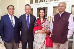 With Mr.Muhammad Afzal Khan, MNA, Faisalabad, Dr. Muhammad Shoaib Suddle, former IG Police, Sindh & Baluchistan and Mr. Pradeep Mehta, Secretary General,CUTS International