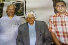 Golden memories with Dr A P J Abdul Kalam one of the greatest Indians that walked the earth ligniting the minds of youth — with Udai Mehta