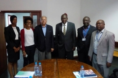After satisfying discussions on an MOU for joint work on trade and regional integration with COMESA ASG Dr Chipulet et al and with me Chenai Mukumba