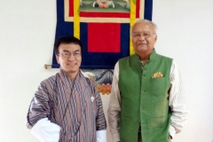With Honble @lekeydorji Bhutanese EcoAffairs Minister discussing coop'n on #trade #competition & #consumeraffairs